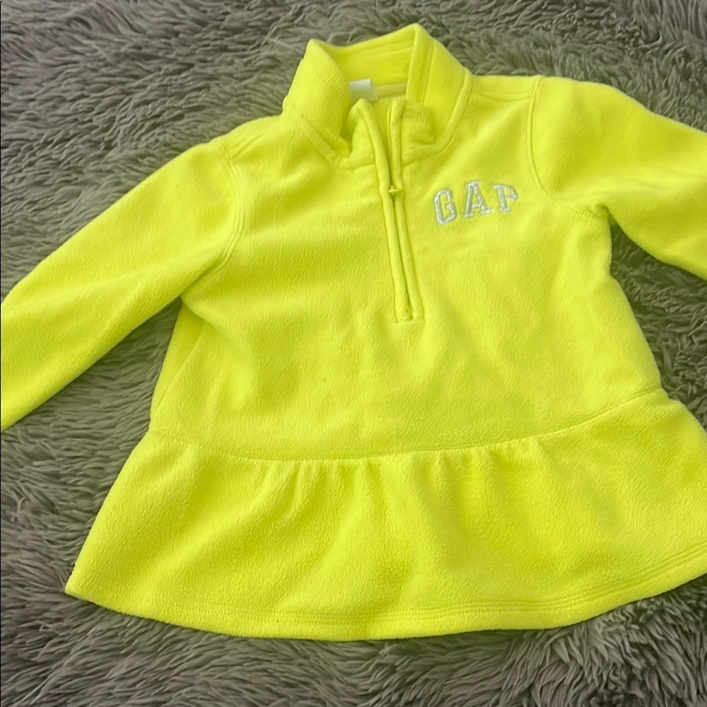 GAP Kids Yellow Fleece Top